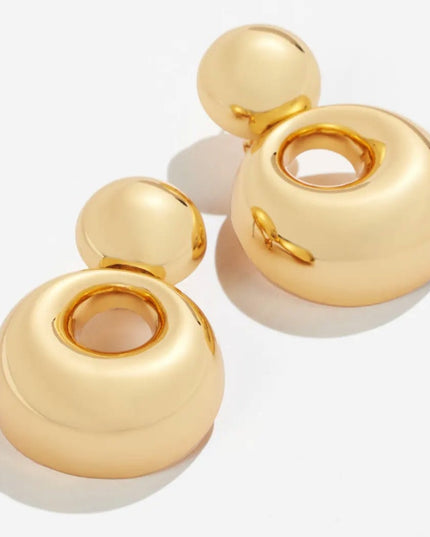 Lele Sadoughi Medallion Drop Earrings