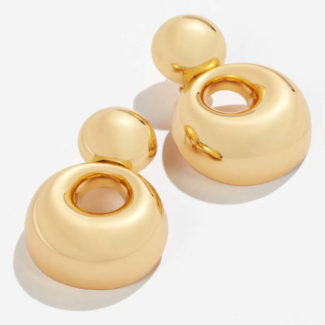 Lele Sadoughi Medallion Drop Earrings