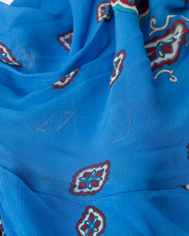 FARM Rio Anika Tiles Blue Maxi Dress