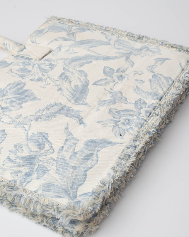 Sandro Kasbah Blue Floral Bag