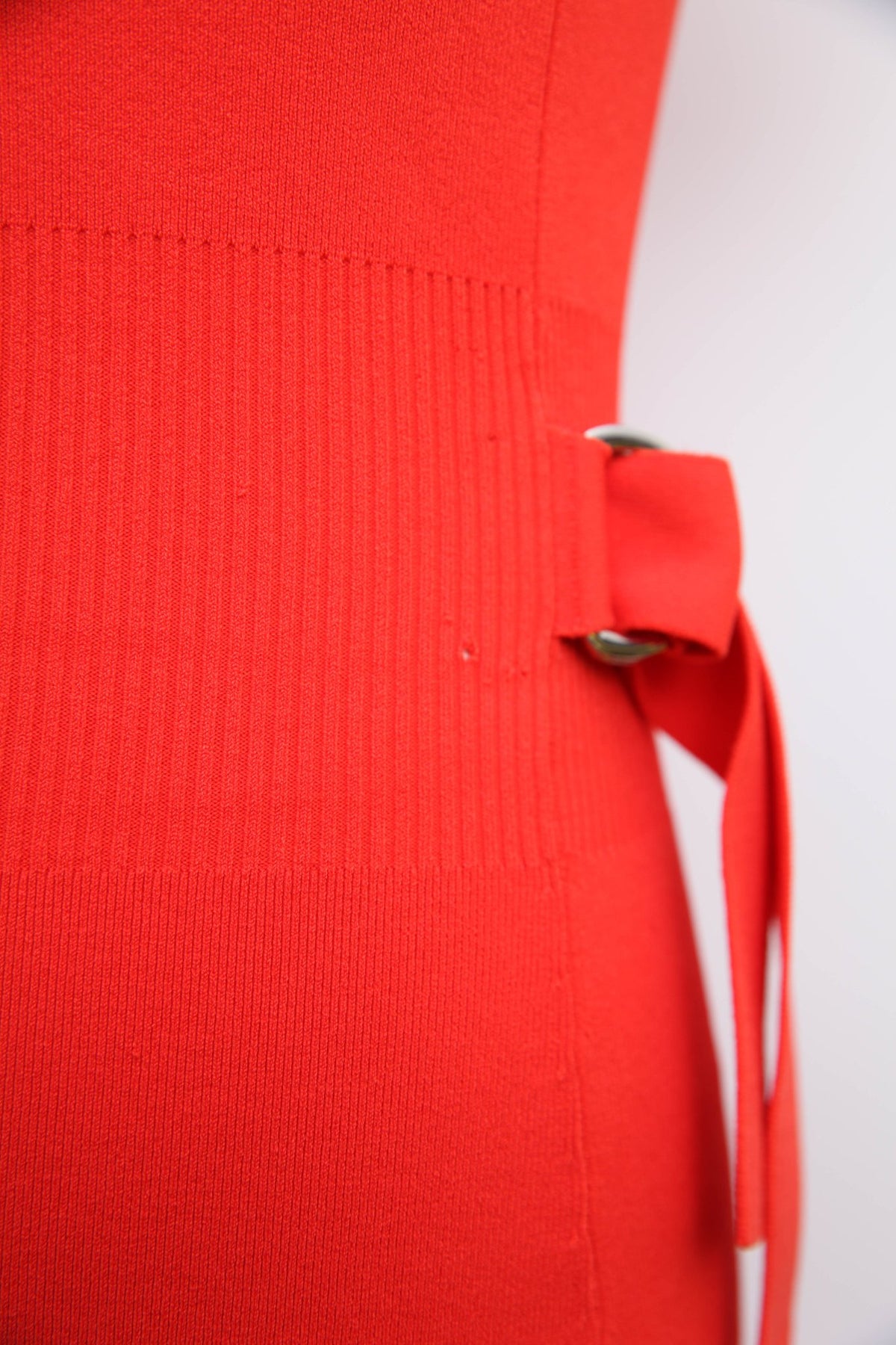 3.1 Phillip Lim Compact Rib Tulip Mini Dress in Red Size XS - Wind & Song