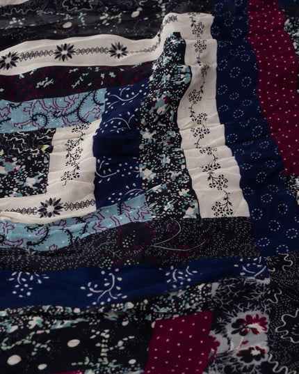 Sea New York Alani Print Multicolor Chiffon Skirt