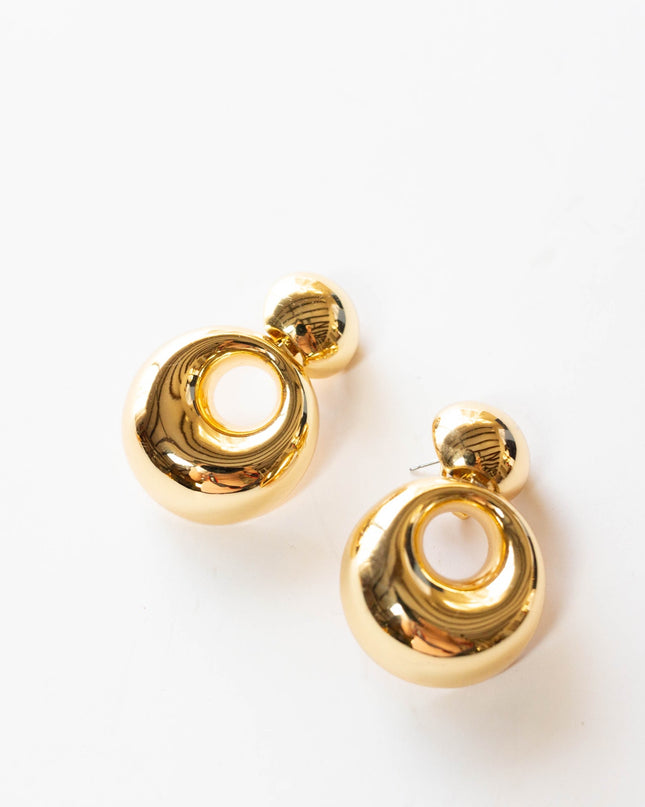 Lele Sadoughi Medallion Drop Earrings