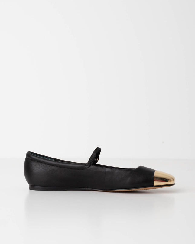 Dolce Vita Women's Reyes Toe Cap Ballet Flat