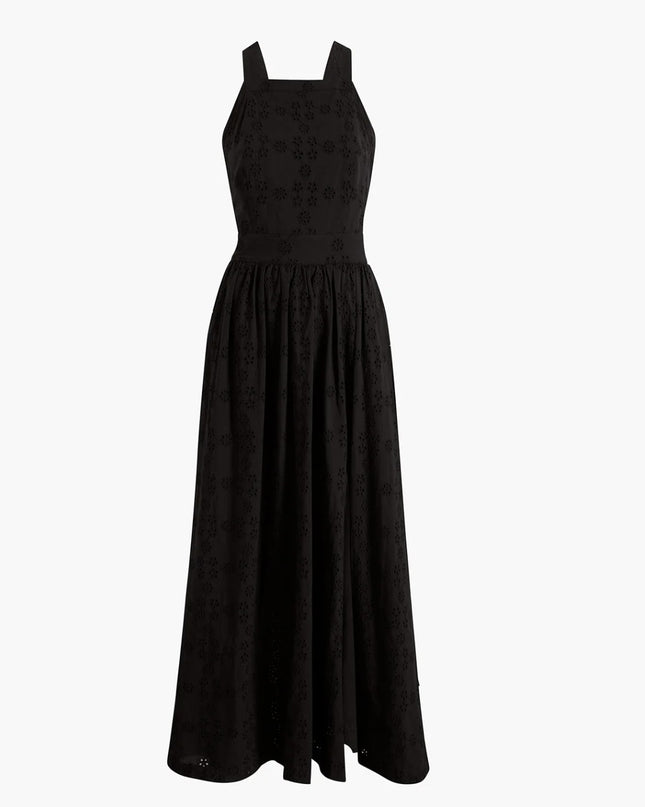 NWT Hill House Home The Eyelet Addie Dress Black Eyelet