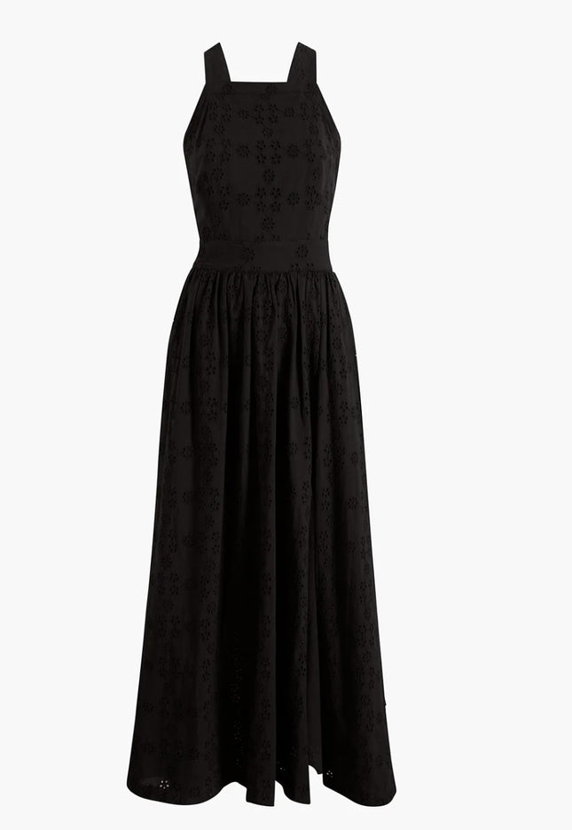 NWT Hill House Home The Eyelet Addie Dress Black Eyelet