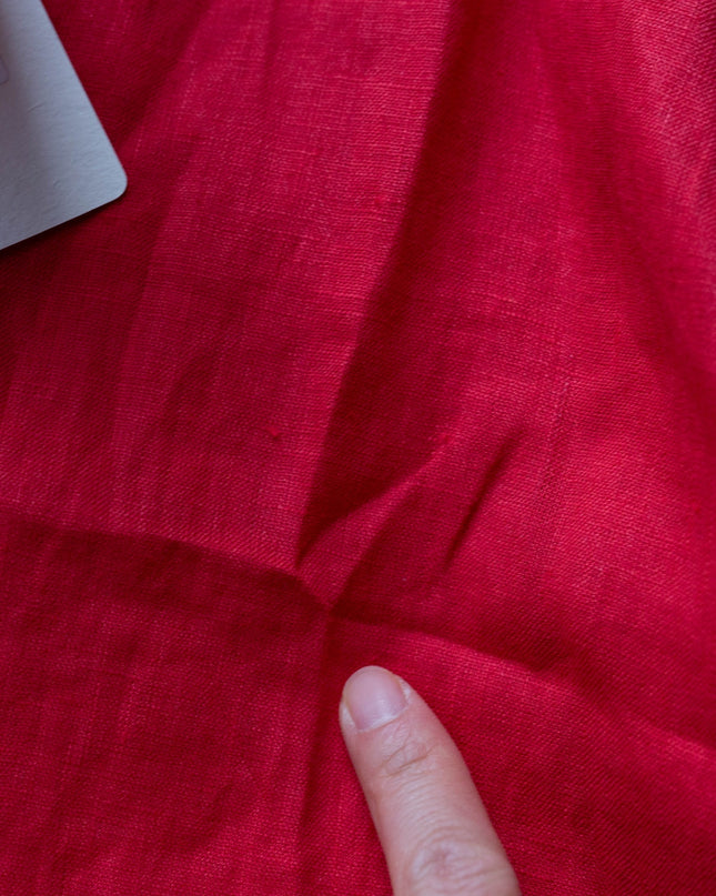Dôen Jora Linen Dress in Scarlet Size XS