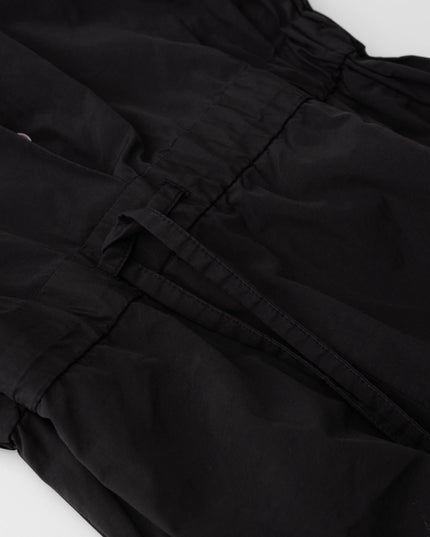 Natori Techno Poplin Black Jumpsuit