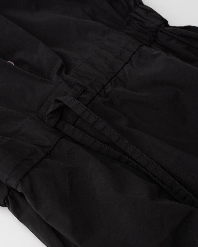 Natori Techno Poplin Black Jumpsuit