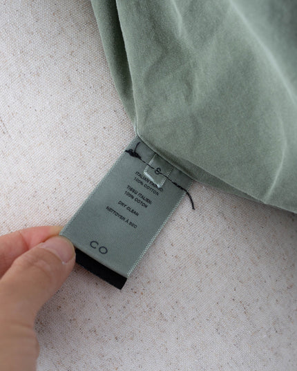 Co Green Rolled Collar Jacket