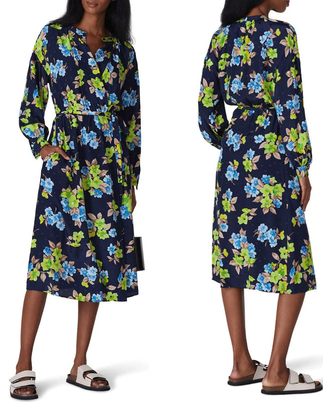 Essentiel Antwerp Velodie Long Wrap Dress