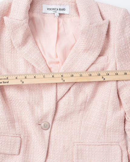 Veronica Beard Pink Ryland Dickey Jacket