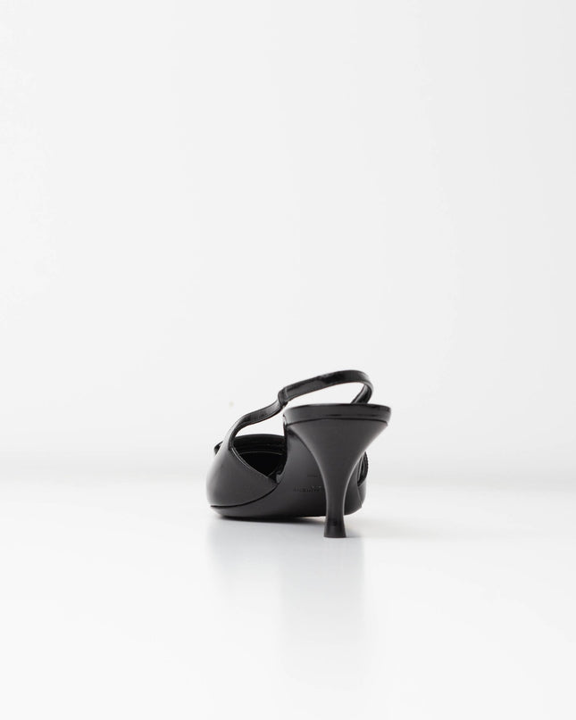 Saint Laurent Women's 24 Slingback Kitten Heel Pumps