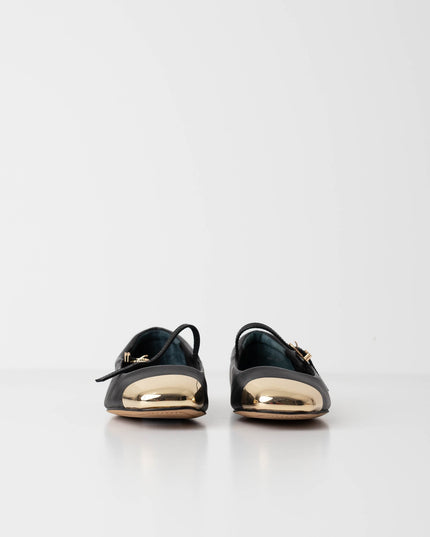 Dolce Vita Women's Reyes Toe Cap Ballet Flat