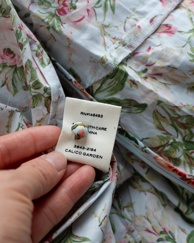 Doen NWT Noisette Maxi Dress Calico Garden Liberty Fabric Size S