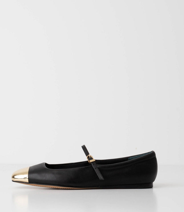 Dolce Vita Women's Reyes Toe Cap Ballet Flat