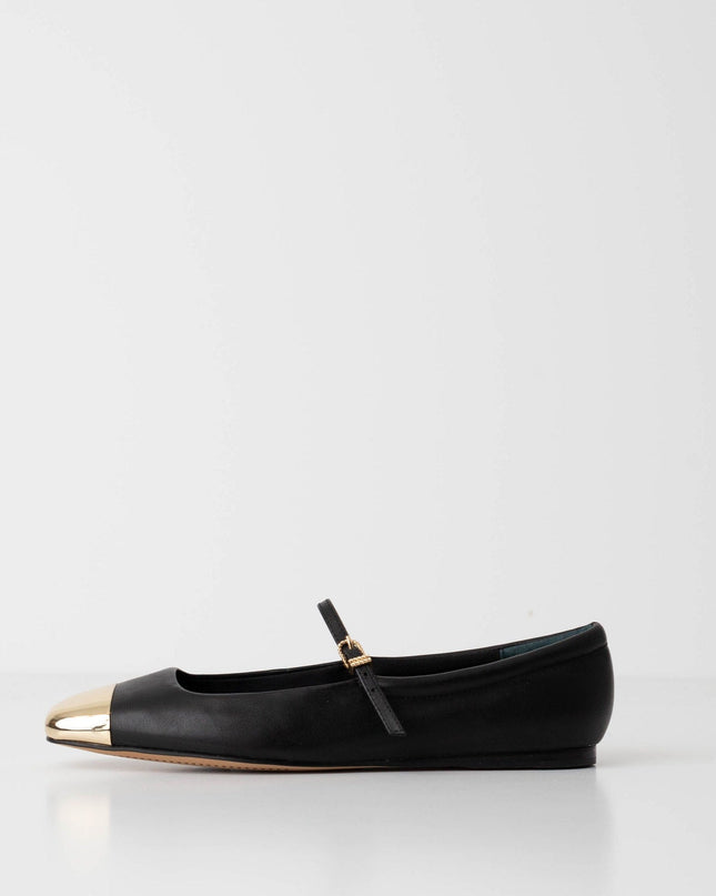 Dolce Vita Women's Reyes Toe Cap Ballet Flat