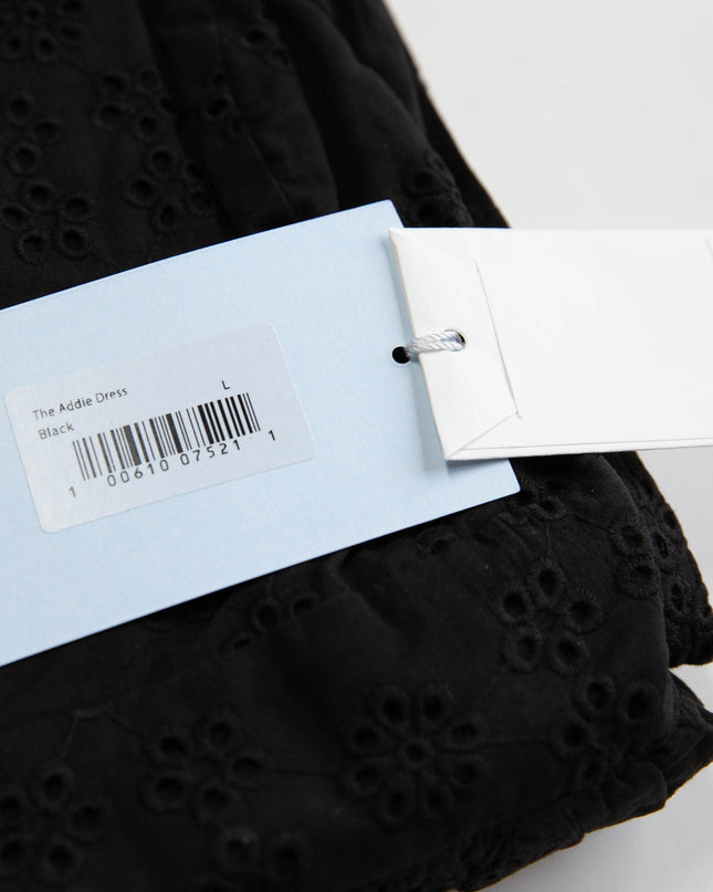 NWT Hill House Home The Eyelet Addie Dress Black Eyelet