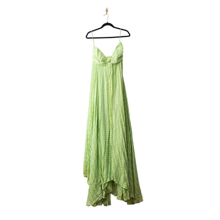 Alexis Elea Green Abstract Dress
