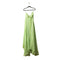 Alexis Elea Green Abstract Dress