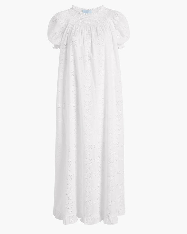 Hill House Home The Eyelet Caroline Nap Dress in White