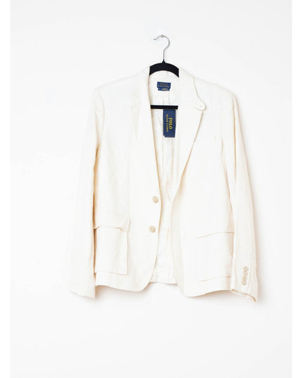 Polo Ralph Lauren Linen Blazer in White