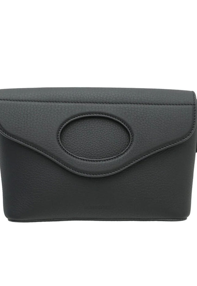 BURBERRY POCKET BELT BAG IN BLACK