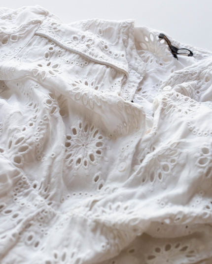 Maje Rapala White Mini Dress