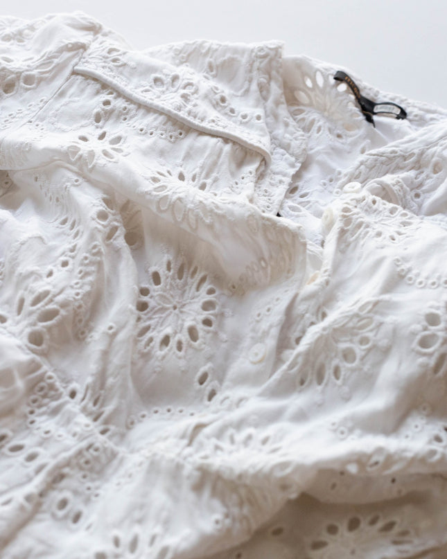 Maje Rapala White Mini Dress