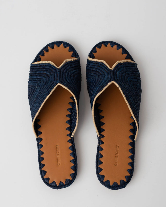Carrie Forbes Salon Woven Slide Sandals
