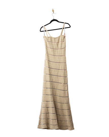 Hervé Léger Gold Metallic Bandage Gown