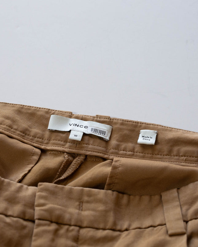 VINCE Drop Waist Pleated Pants