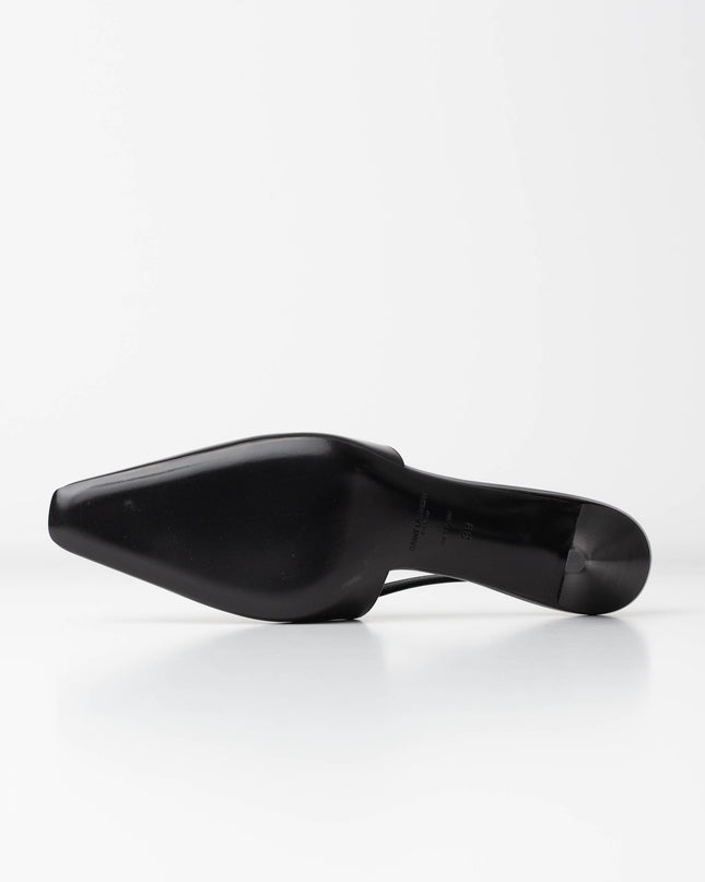 Saint Laurent Women's 24 Slingback Kitten Heel Pumps