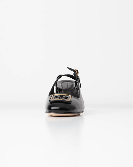 Tory Burch Georgia slingback 70mm Patent Leather Pumps