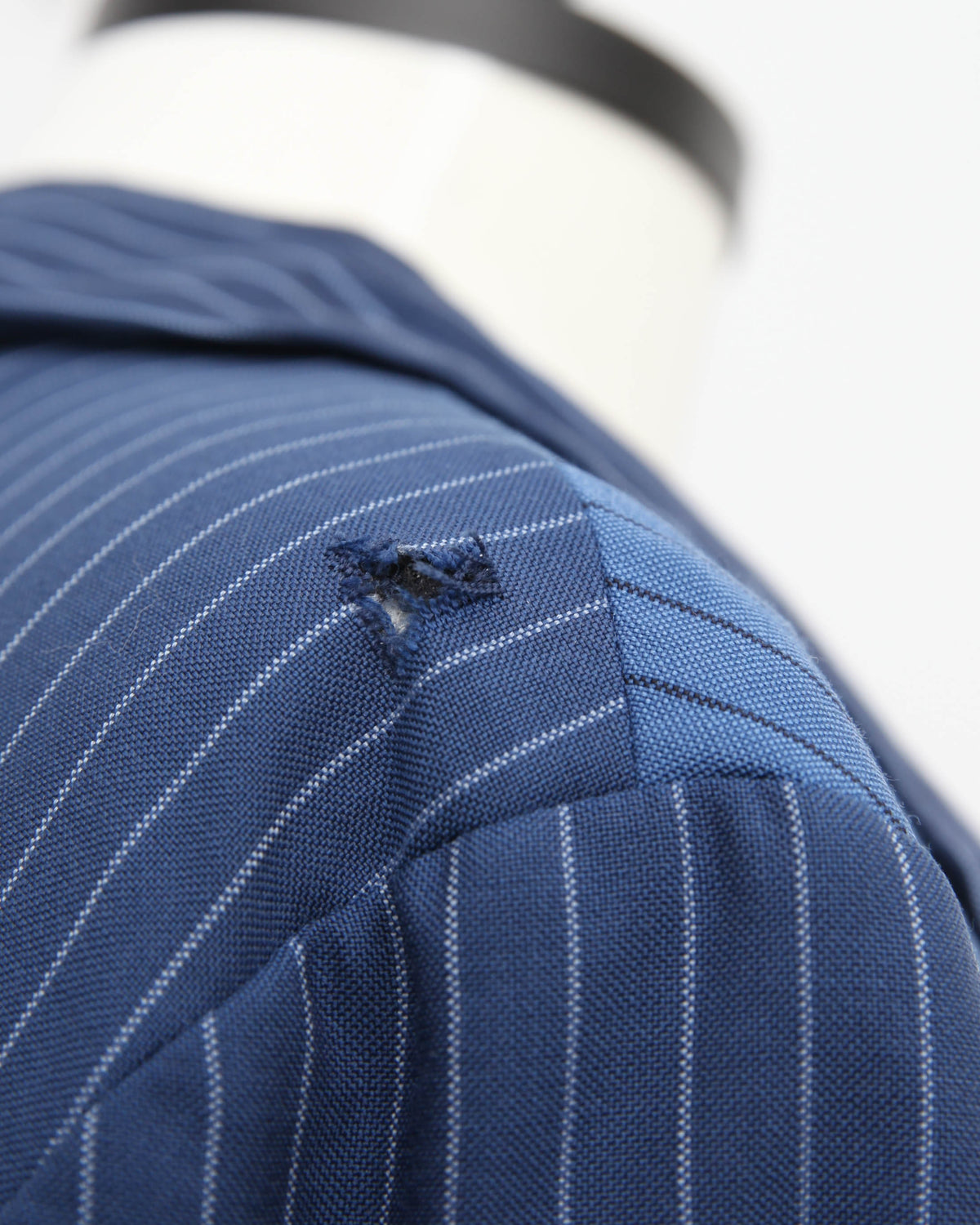 MARNI virgin wool pinstripe jacket in Blue