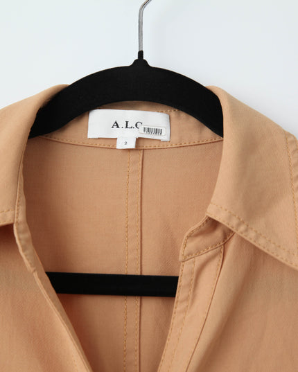 A.L.C. Florence Dress in Raffia