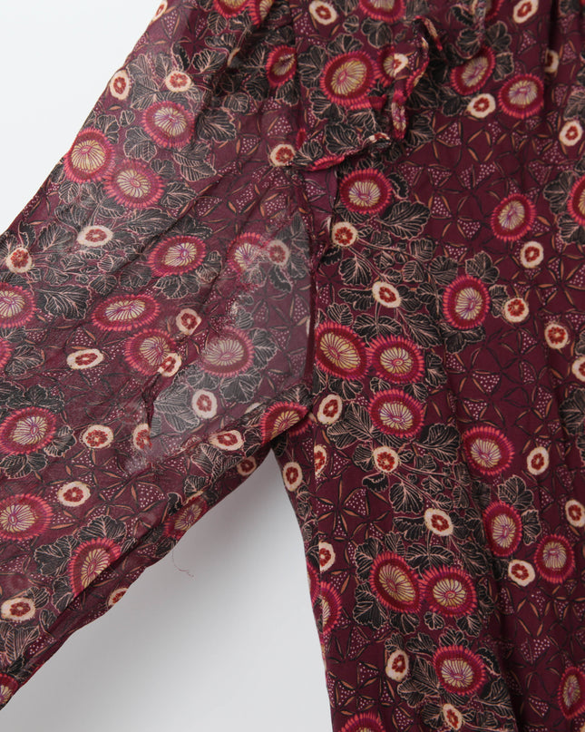 SALONI Akina Wine Jacqui-B Dress