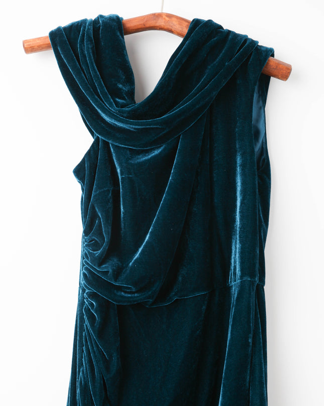 Shoshanna Grover Blue velvet Dress