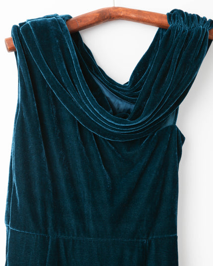 Shoshanna Grover Blue velvet Dress