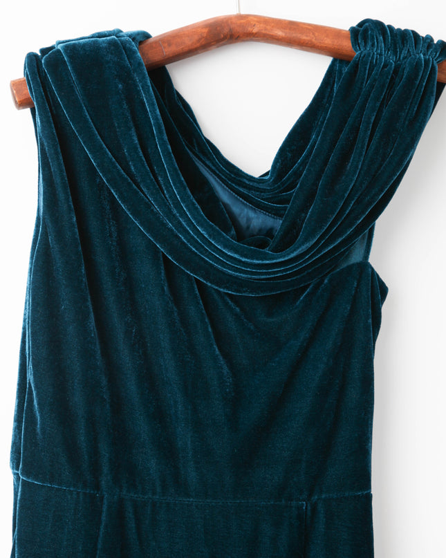 Shoshanna Grover Blue velvet Dress