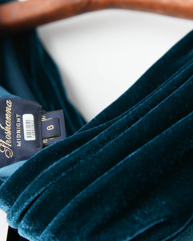 Shoshanna Grover Blue velvet Dress