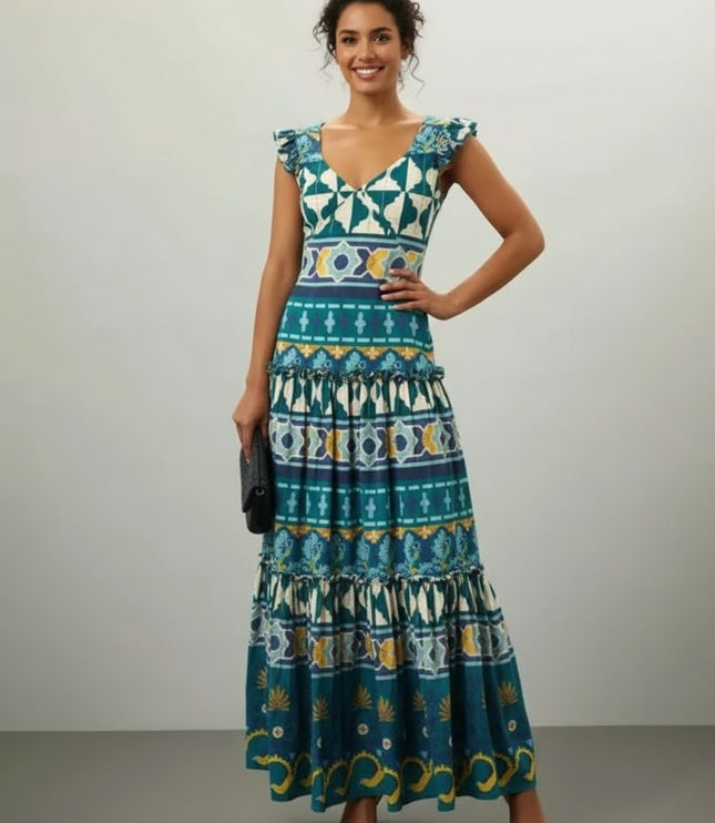 La DoubleJ Blue Pimento Dress
