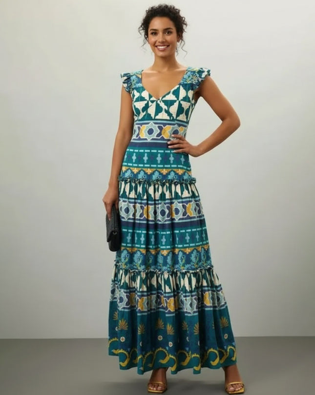 La DoubleJ Blue Pimento Dress