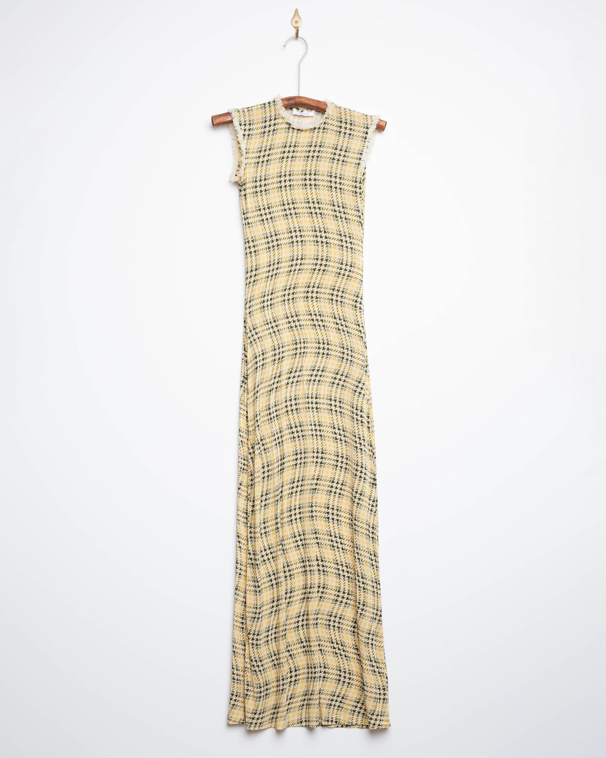 Rabanne Tartan-Check Maxi Dress Pre-owned - Size IT 34