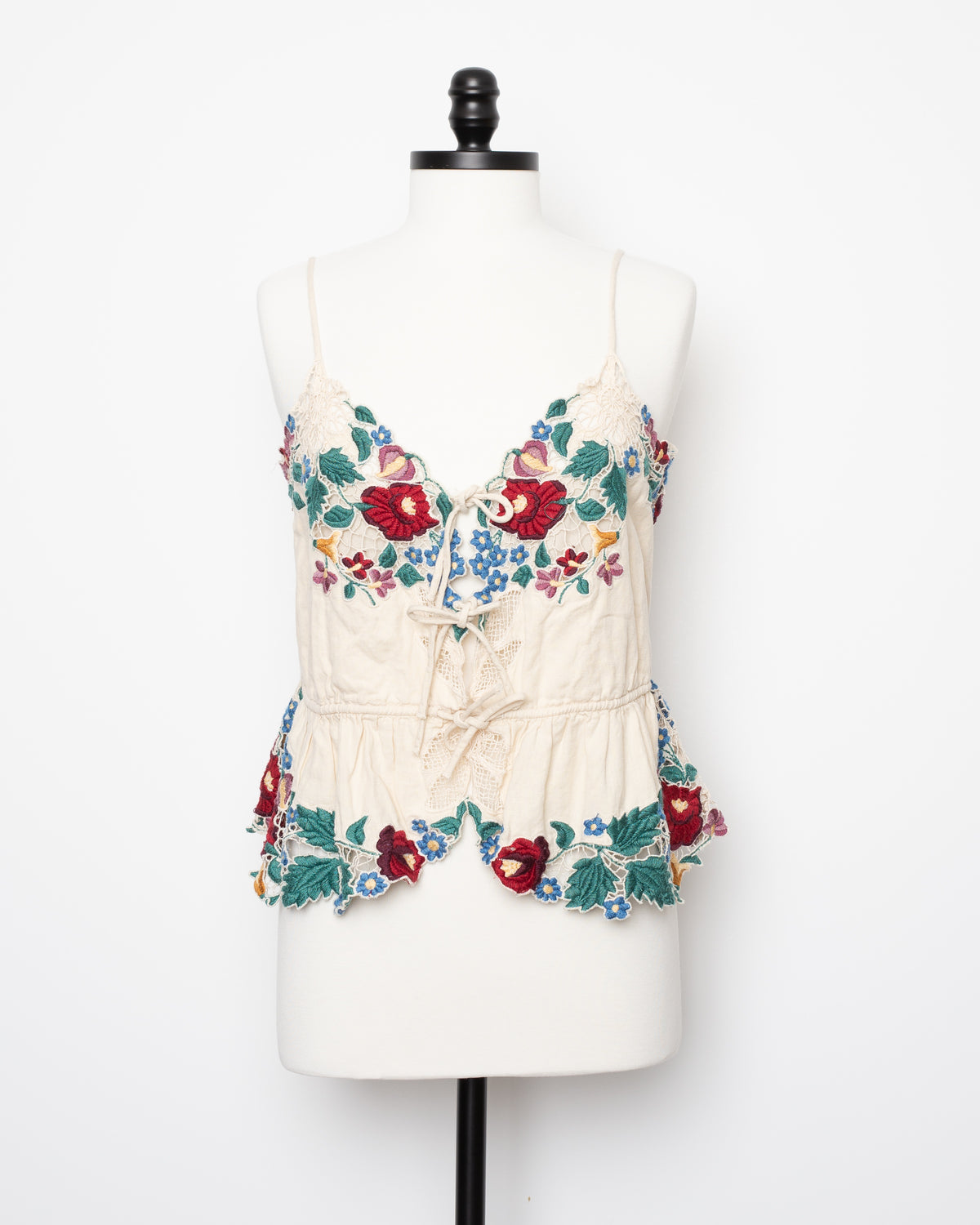 Sea New York Katharine Embroidered Slip Top Size US L