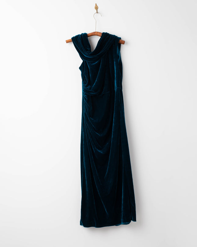 Shoshanna Grover Blue velvet Dress