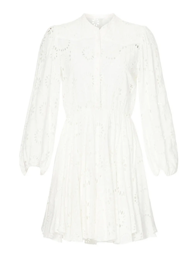 Maje Rapala White Mini Dress