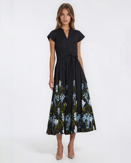 Sachin & Babi Gannika Floral Midi-Dress Size 8 - Pre-owned