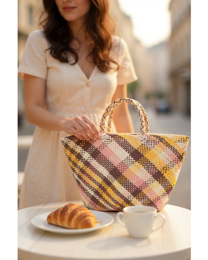ULLA JOHNSON Straw Shopper bag 