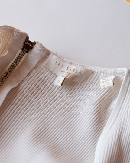 Ted Baker Adalad Dress in White
